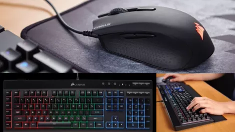 Ready, aim, fire: Corsair preps for Harpoon RGB gaming mouse & K55 RGB gaming keyboard launch