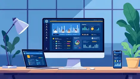 It help desk dashboard remote support across windows macos linux